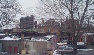Gray Urban Scene